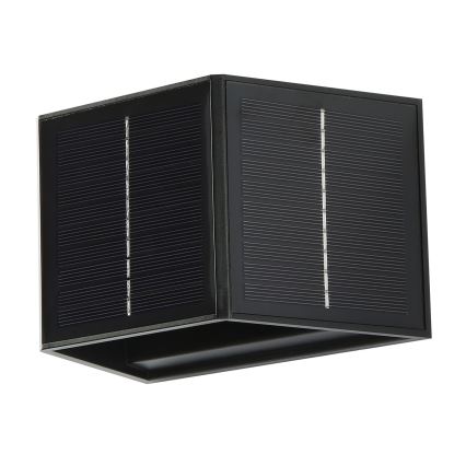 LED Saules enerģijas sienas lampa ar sensoru LED/2W/5V IP54 1300 mAh