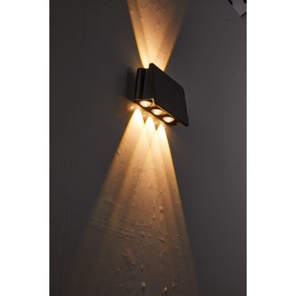 LED Saules enerģijas sienas lampa ar sensoru LED/2W/5V IP54 1300 mAh