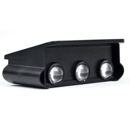 LED Saules enerģijas sienas lampa ar sensoru LED/2W/5V IP54 1300 mAh