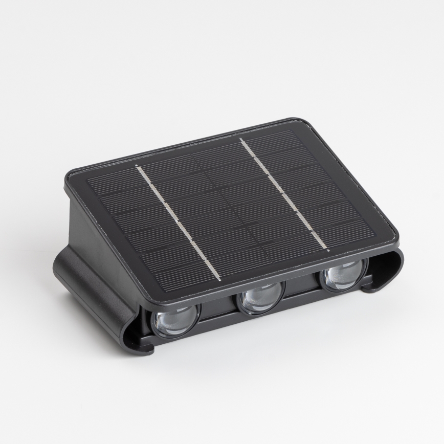LED saules sienas lampa ar sensoru LED/2W/5V IP54 1300 mAh