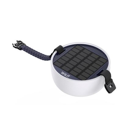 LED RGB Pārnēsājama saules enerģijas uzlādējams lampa ar LED virtene LED/10W/5V 3600 mAh IP65 3600 mAh