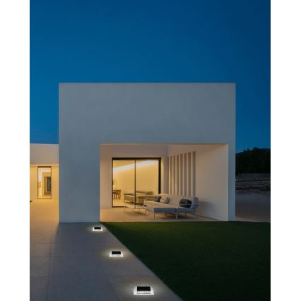 LED Āra saules enerģijas apgaismojums ar sensoru LED/0,03W/1,2V IP54 800 mAh
