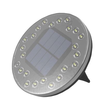 KOMPLEKTS 4x LED Āra saules enerģijas apgaismojums ar sensoru LED/0,048W/2V IP68