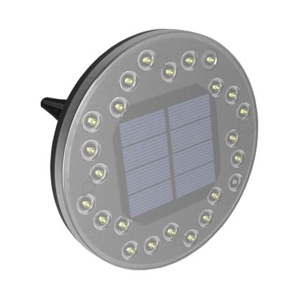 KOMPLEKTS 4x LED Āra saules enerģijas apgaismojums ar sensoru LED/0,048W/2V IP68