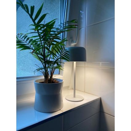 LED Aptumšojama āra saules enerģijas lampa LED/4W/5V 3600mAh IP44