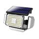 LED Saules enerģijas sienas lampa ar sensoru LED/5,5V IP44