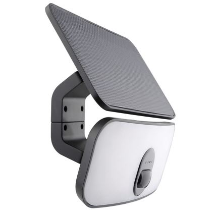 LED Saules enerģijas sienas lampa ar sensoru LED/13W/3,7V 4000K IP65 400 mAh
