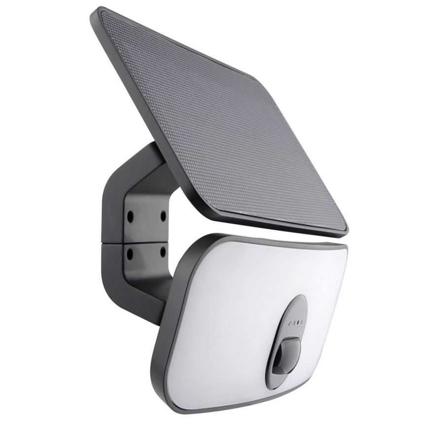 LED Saules enerģijas sienas lampa ar sensoru LED/13W/3,7V 4000K IP65 400 mAh