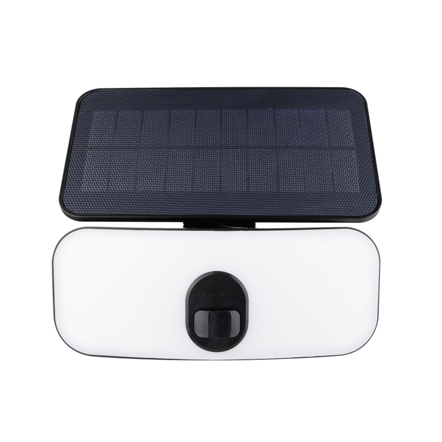 LED Saules enerģijas sienas lampa ar sensoru LED/13W/3,7V 4000K IP65 400 mAh