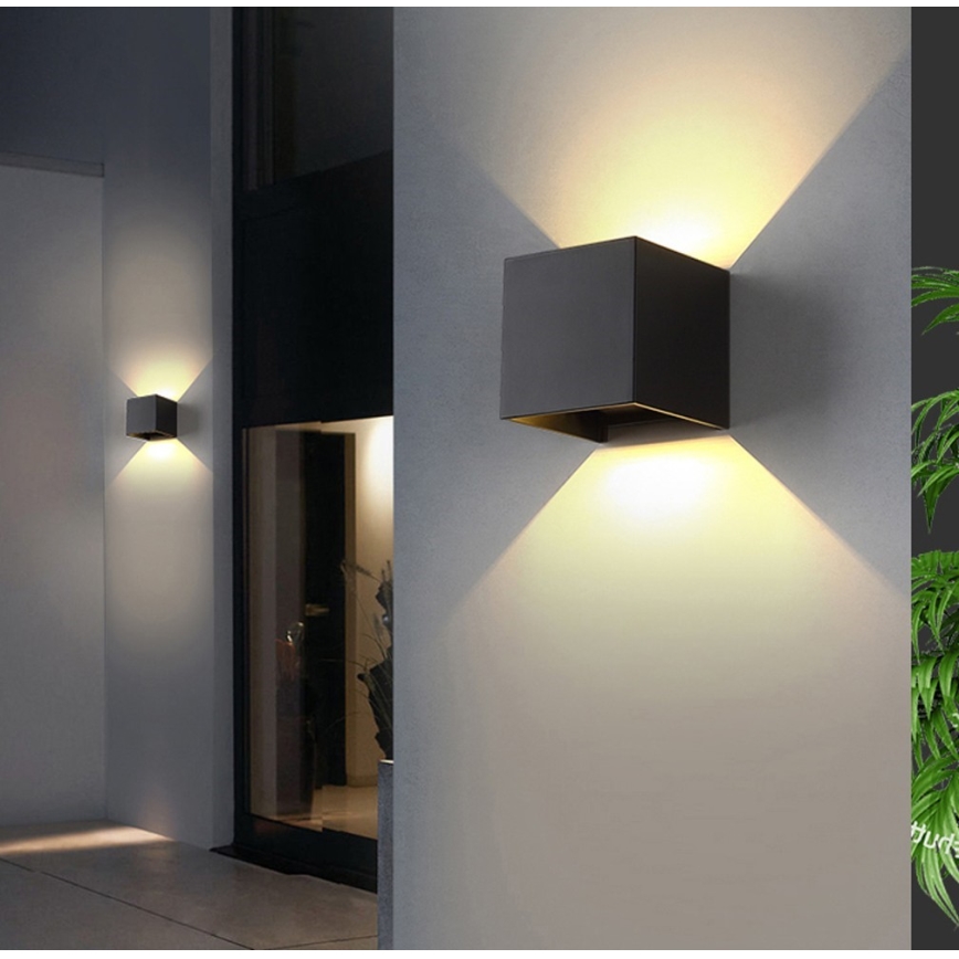 Immax 08510L - LED āra sienas gaismeklis DICE LED/6W/230V 3000K IP65