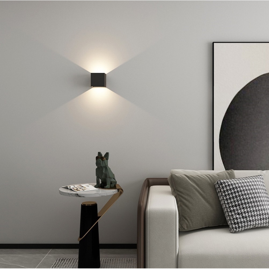 Immax 08510L - LED āra sienas gaismeklis DICE LED/6W/230V 3000K IP65