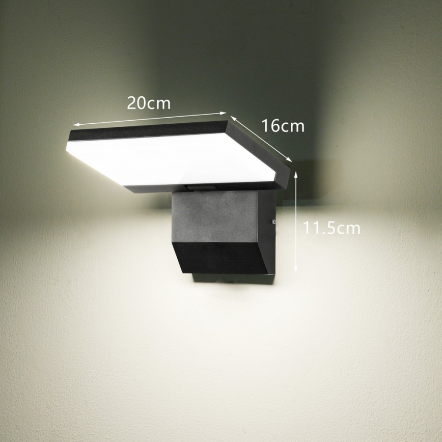 LED āra sienas gaismeklis MODERN LED/18W/230V IP65