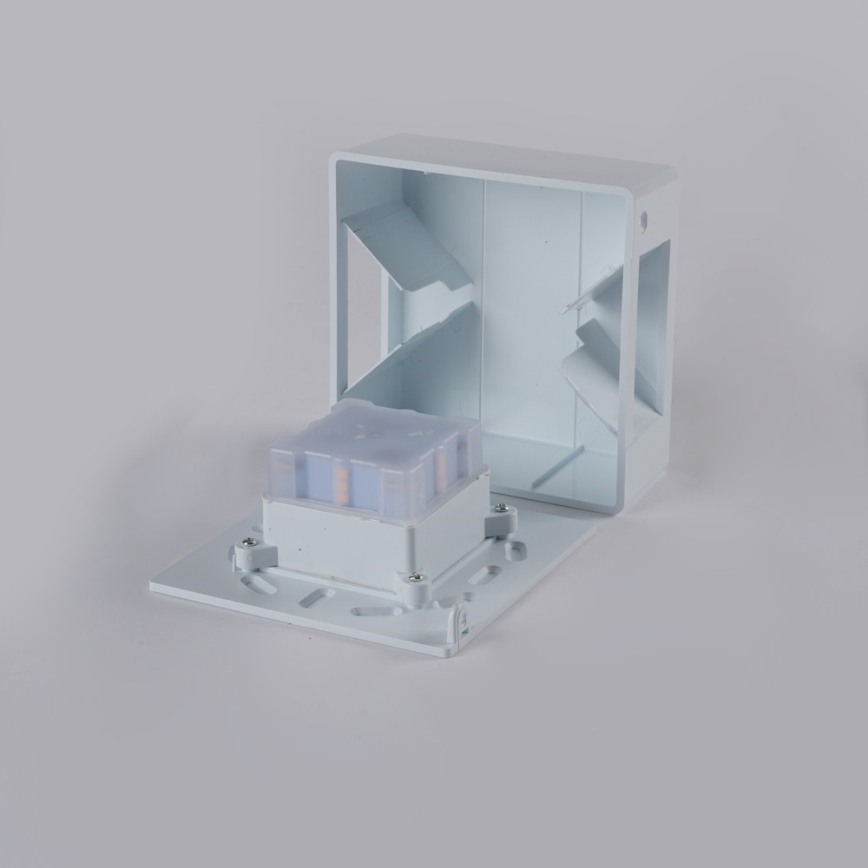 LED āra sienas gaismeklis LUXLINE 6W/230V 3000K IP54 balts