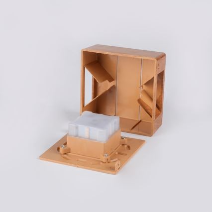 LED āra sienas gaismeklis LUXLINE 6W/230V 3000K IP54 valrieksts