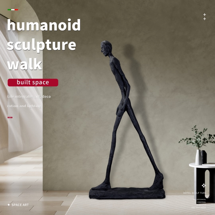 Dekoratīvā statuja SILUETTE 210 cm Human