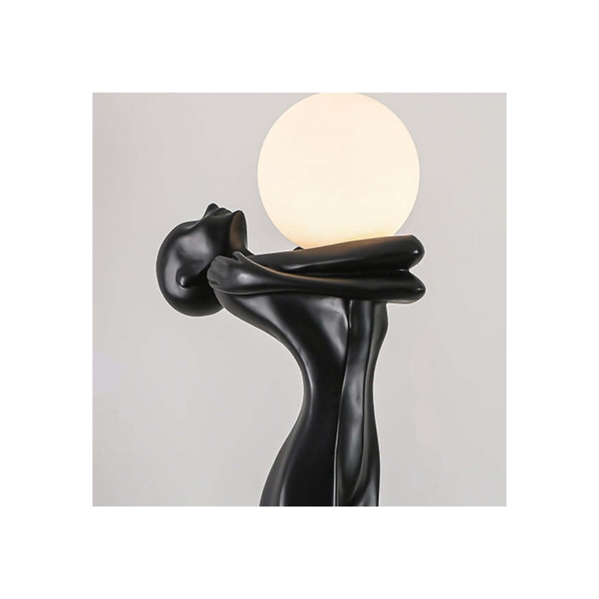 Grīdas lampa SILUETTE 1xE27/25W/230V, 175 cm — sievietes siluets