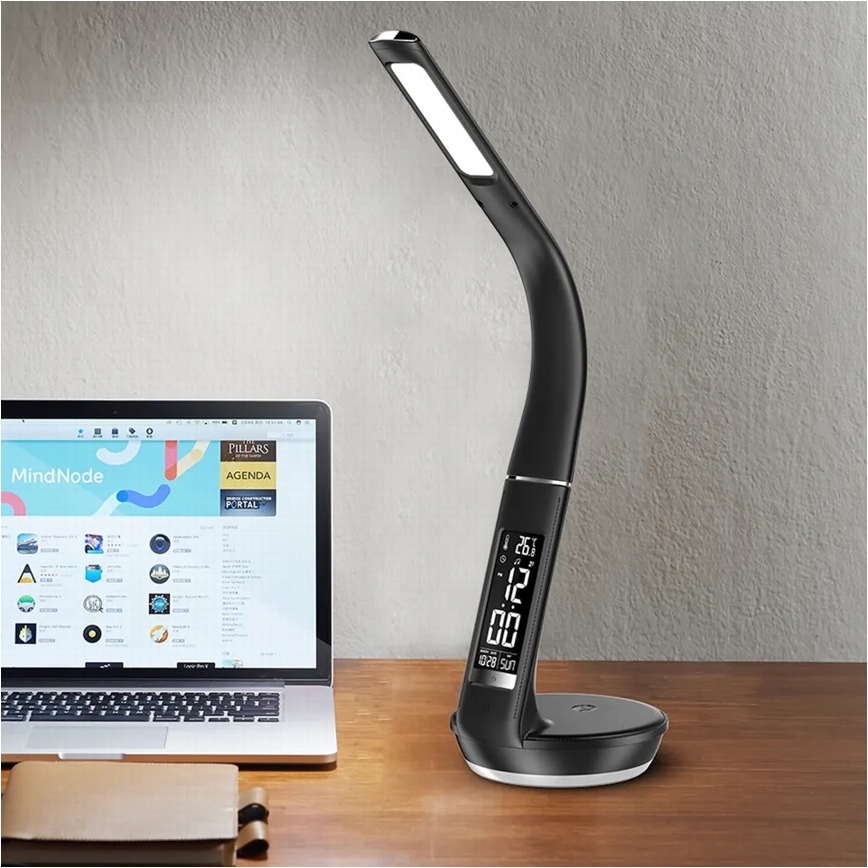 Immax - LED Aptumšojama galda lampa COBRA LED/5W/230V, melna