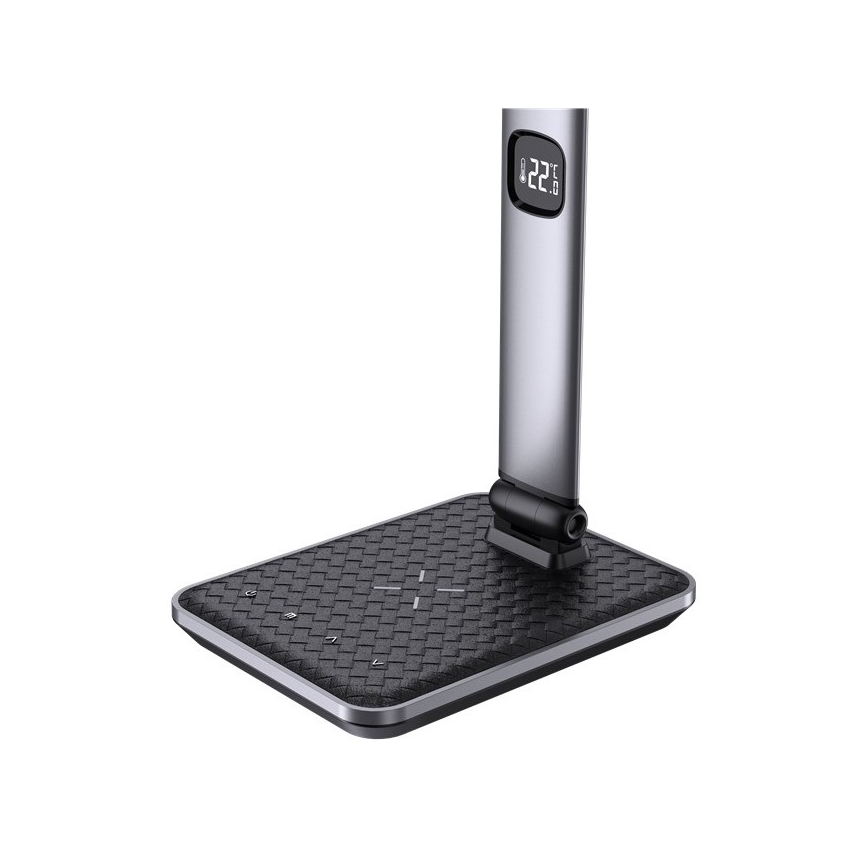 LED Aptumšojama galda lampa LED/8,5W/230V ar bezvadu uzlādi