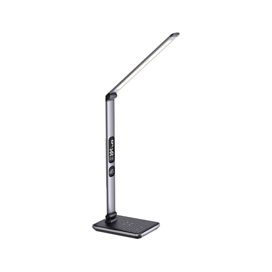 LED Aptumšojama galda lampa LED/8,5W/230V ar bezvadu uzlādi