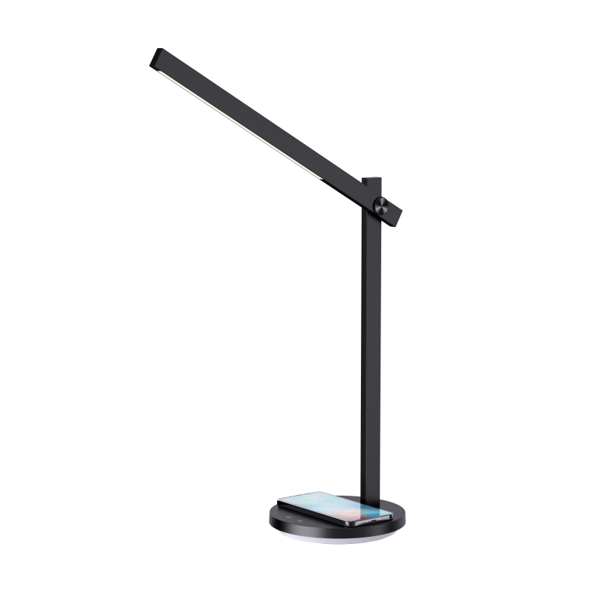 LED Aptumšojama galda lampa ar bezvadu uzlādi QI BEAM LED/18W/230V 2800K/4000K/5000K