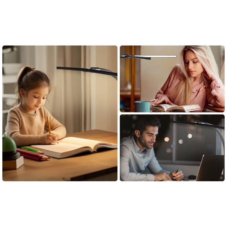 LED Pielāgojama aptumšojama monitora apgaismojums OFFICE LED/24W/230V 2700-6300K CRI 95