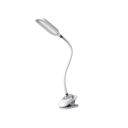 LED+CCT Regulējama galda lampa ar skavu CLIP LED/7,5W/230V 3000/4200/5000K balta