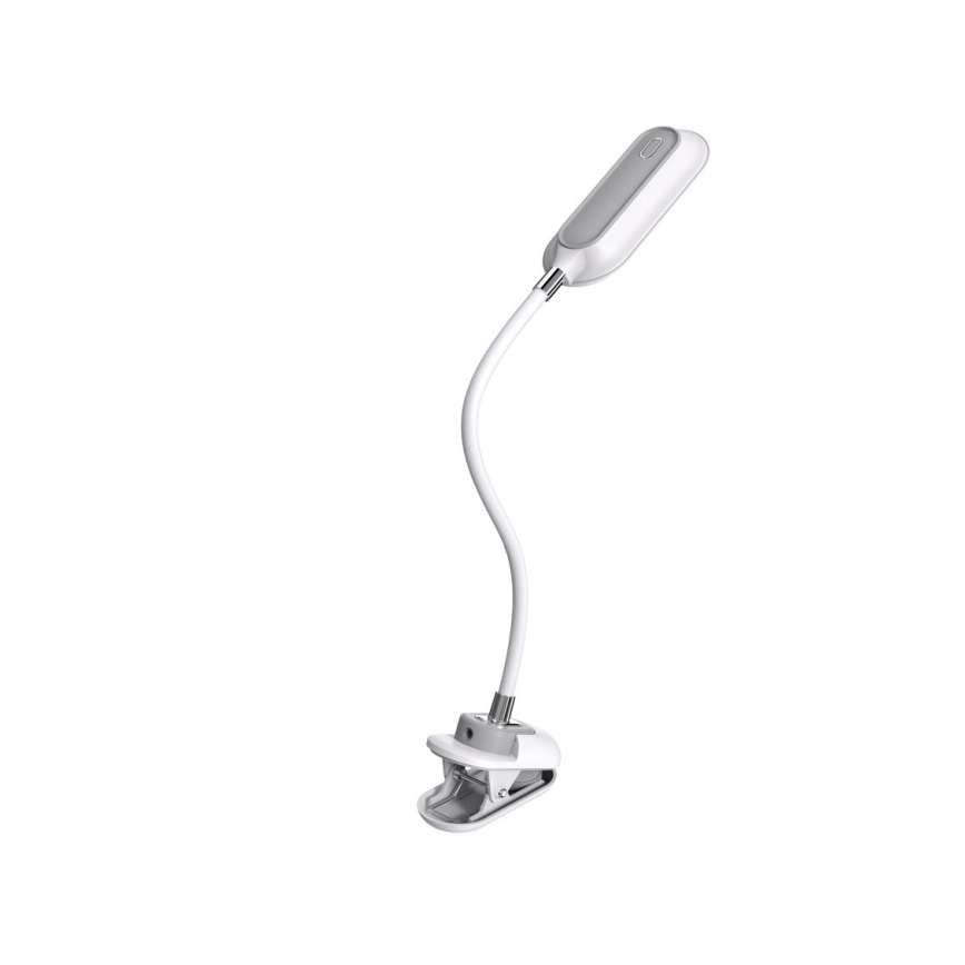 LED+CCT Regulējama galda lampa ar skavu CLIP LED/7,5W/230V 3000/4200/5000K balta