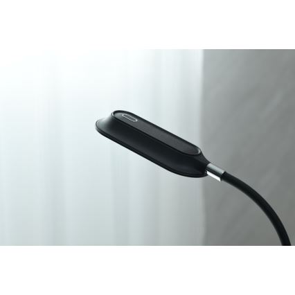 LED+CCT Regulējama galda lampa ar skavu CLIP LED/7,5W/230V 3000/4200/5000K melna