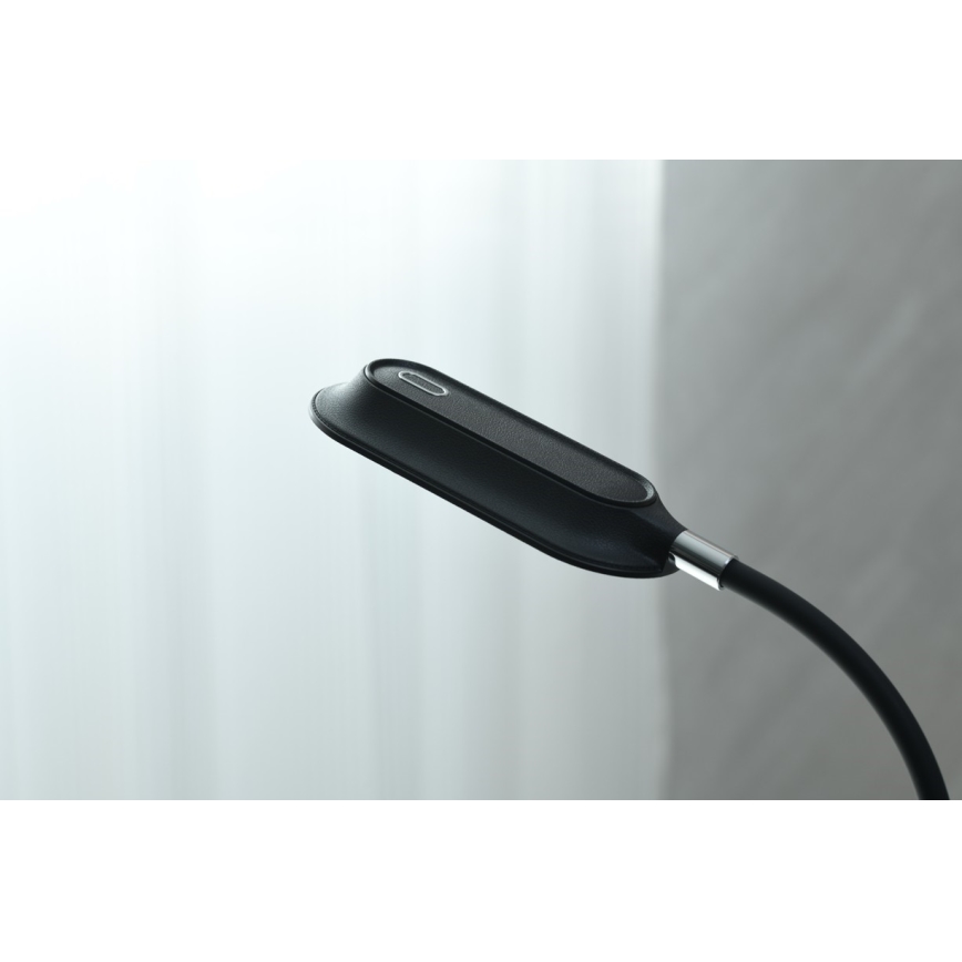 LED+CCT Regulējama galda lampa ar skavu CLIP LED/7,5W/230V 3000/4200/5000K melna