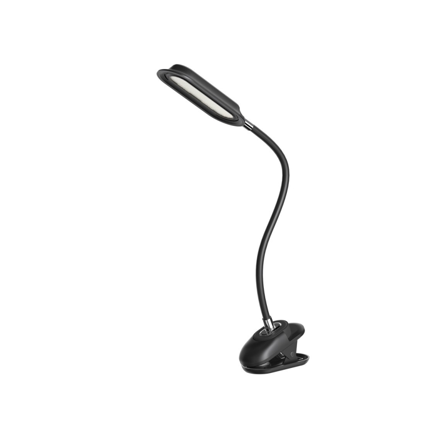 LED+CCT Regulējama galda lampa ar skavu CLIP LED/7,5W/230V 3000/4200/5000K melna