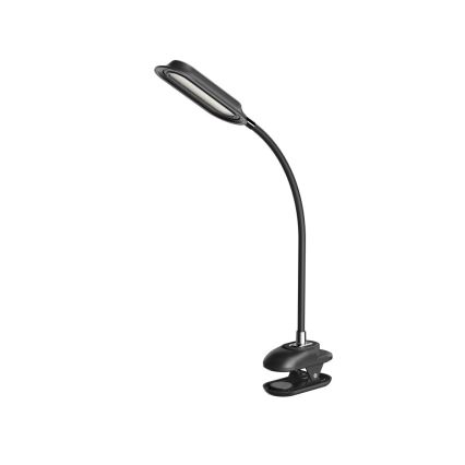 LED+CCT Regulējama galda lampa ar skavu CLIP LED/7,5W/230V 3000/4200/5000K melna