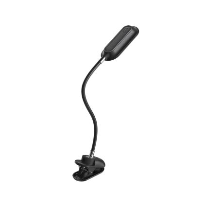 LED+CCT Regulējama galda lampa ar skavu CLIP LED/7,5W/230V 3000/4200/5000K melna