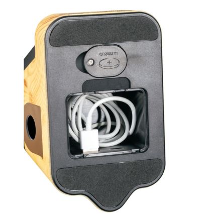 LED+CCT Regulējama galda lampa ar QI bezvadu uzlādi IDEAL LED/8W/230V 2700/4000/5000K bēša