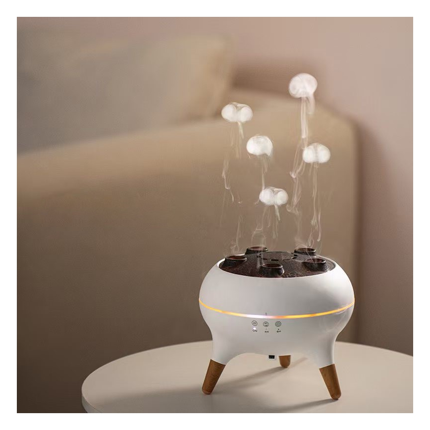 Immax 09104L - Aroma difuzors un gaisa mitrinātājs JELLYFISH LED/11W/5V