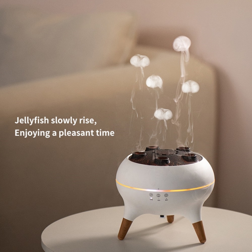 Immax 09104L - Aroma difuzors un gaisa mitrinātājs JELLYFISH LED/11W/5V