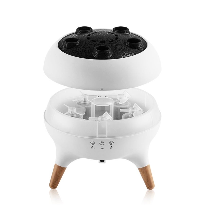 Immax 09104L - Aroma difuzors un gaisa mitrinātājs JELLYFISH LED/11W/5V