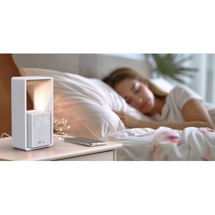 LED galda lampa ar modinātāju un uzlādi CALM LED/3,5W/5V