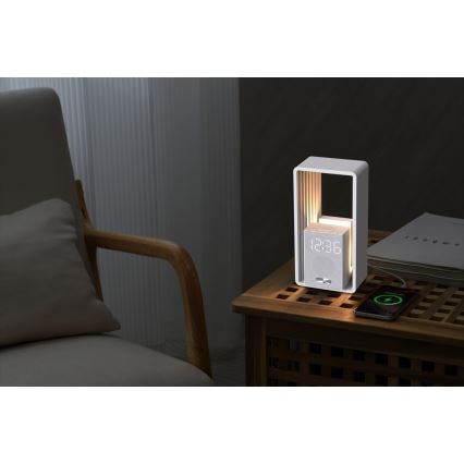 LED galda lampa ar modinātāju un uzlādi CALM LED/3,5W/5V