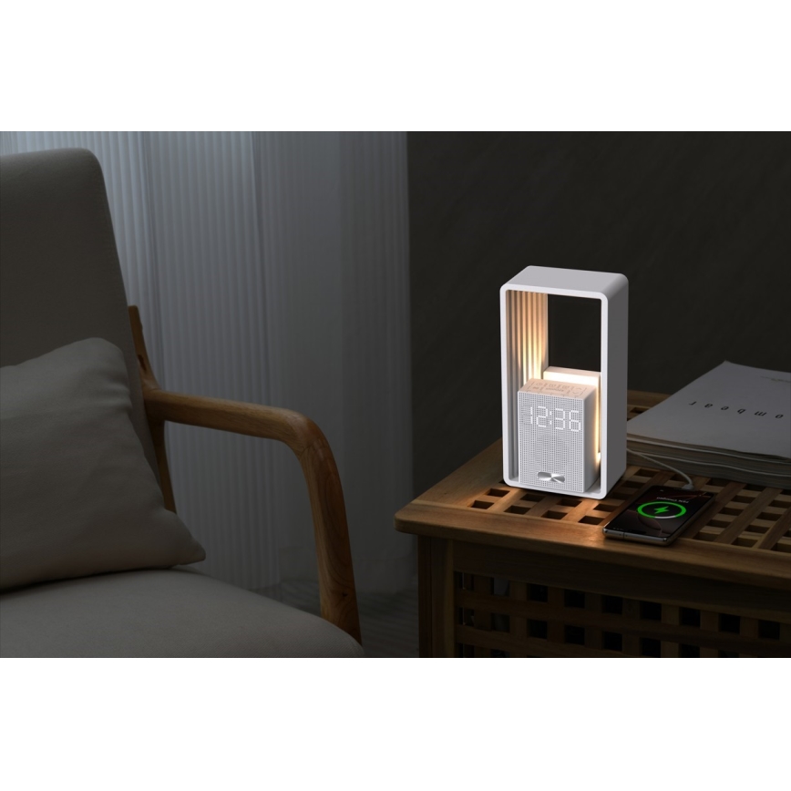 LED galda lampa ar modinātāju un uzlādi CALM LED/3,5W/5V