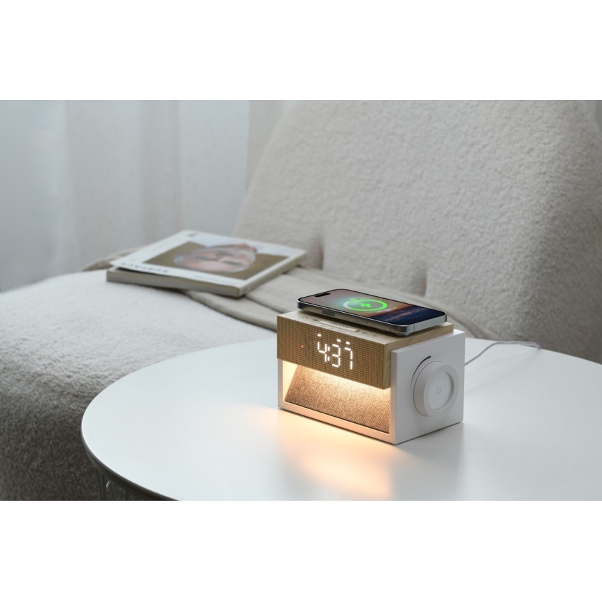 LED galda lampa ar modinātāju un uzlādi CALM LED/1,2W/5V