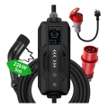 Immax - Ceļojumu uzlādes stacija elektromobiļiem EV AC Type 2 32A/380V 22kW 5m + soma