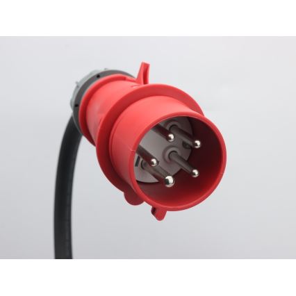 Immax - Pārnēsājama EV uzlādes stacija elektroautomobiļiem AC Type 2 16A/380V 11kW + 230V spraudnis 5m Tuya Wi‑Fi