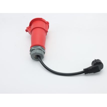 Immax - Pārnēsājama EV uzlādes stacija elektroautomobiļiem AC Type 2 16A/380V 11kW + 230V spraudnis 5m Tuya Wi‑Fi