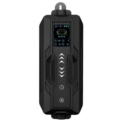Immax - EV ceļojumu uzlādes stacija elektromobiļiem AC Type 2 16A/380V 11kW + spraudnis 230V, 3,7kW 5m + apvalks