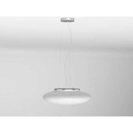 Immax NEO 07056L-LED RGBW Regulējams lustra gaismeklis uz stieples ELIPTICO 3xE27/8,5W/100-240V Tuya + tālvadība