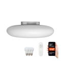 Immax NEO 07061L-LED RGBW Regulējams griestu gaismeklis FUENTE 3xLED/8,5W/100-240V Tuya + tālvadība