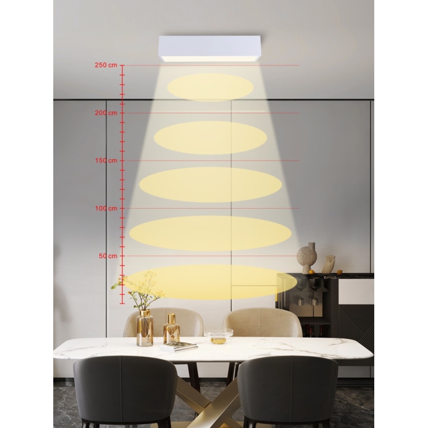 Immax NEO 07072-60 - LED Aptumšojama griestu lampa CANTO LED/34W/230V balta Tuya + tālvadības pults