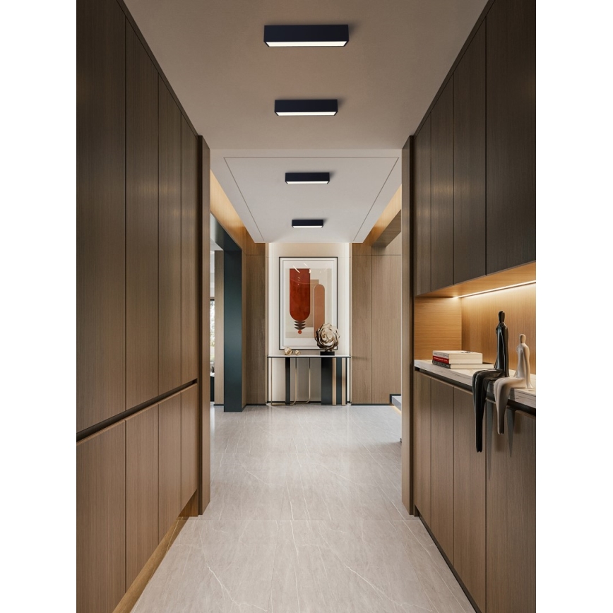 Immax NEO 07074-60 - LED Aptumšojama griestu lampa CANTO LED/34W/230V melna Tuya + tālvadības pults