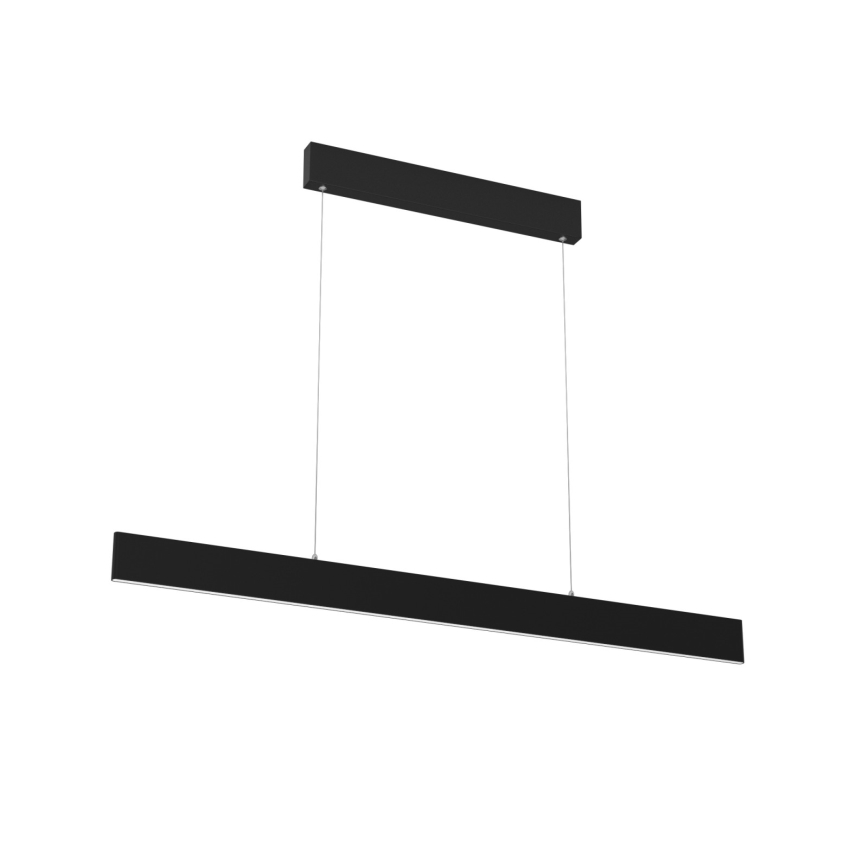 Immax NEO 07076L - LED Aptumšojama lustra ar auklu melna LISTON LED/18W/230V Tuya + tālvadības pults