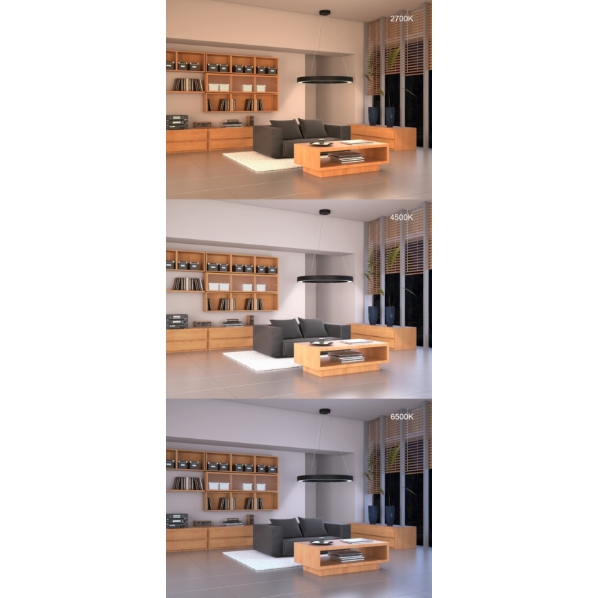 Immax NEO 07095L - LED regulējams griestu gaismeklis PASTEL LED/52W/230V 60 cm Tuya + tālvadība